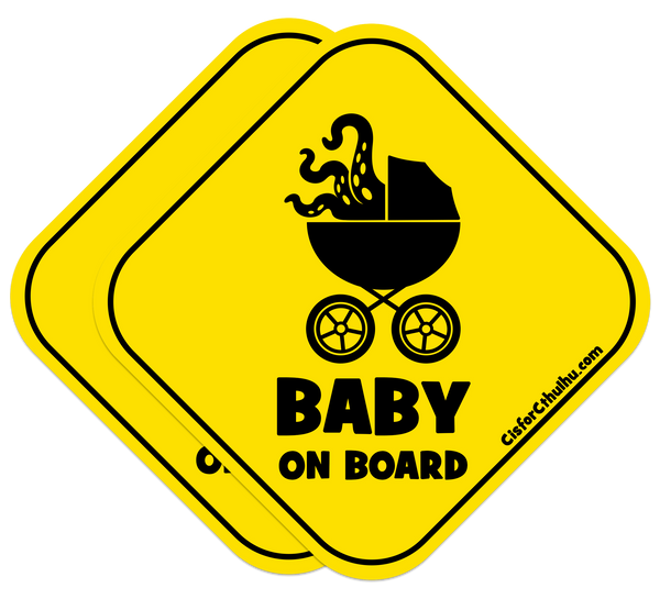 baby on board sticker