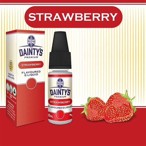 dainty"s strawberry juice 10ml - pre order