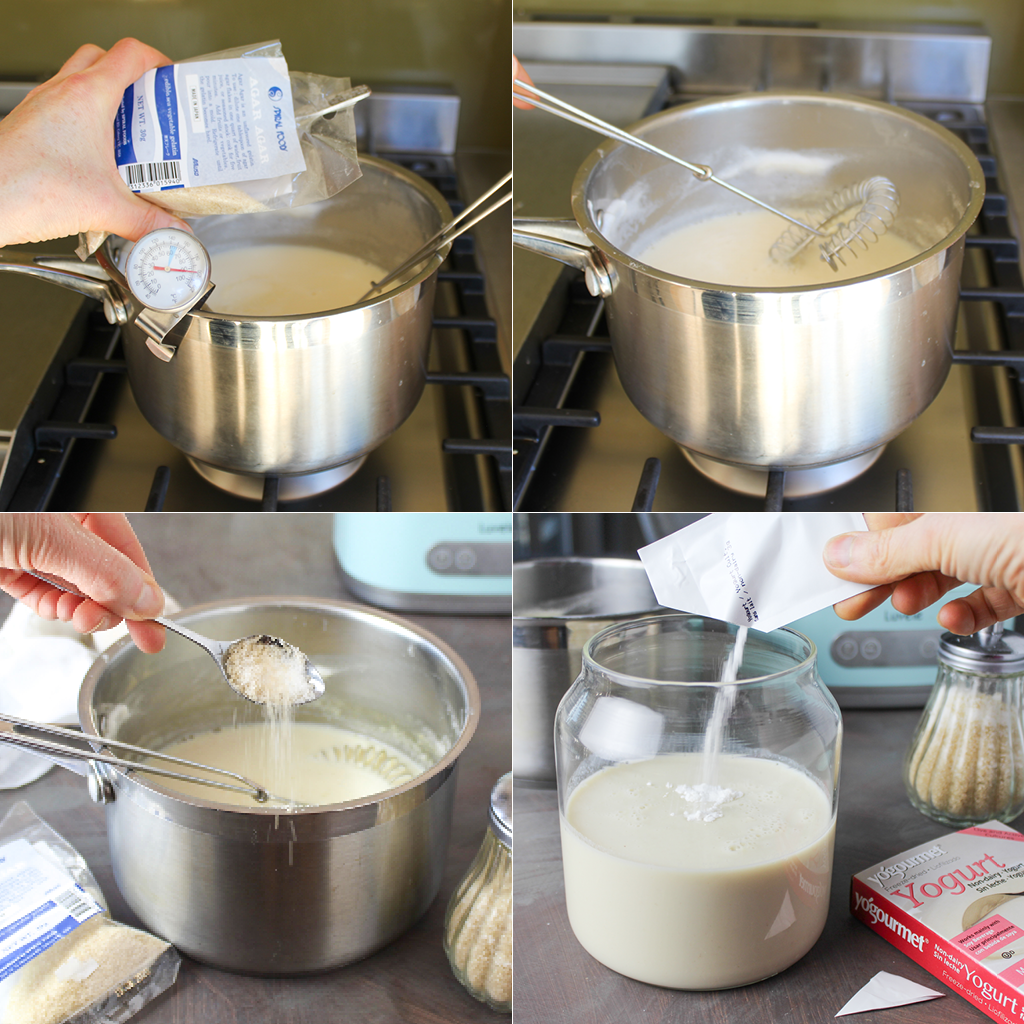 how to make homemade soy milk yogurt