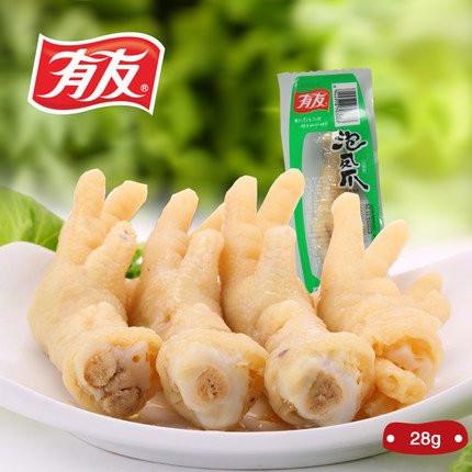 【重庆有友】山椒凤爪单个装28g*10个