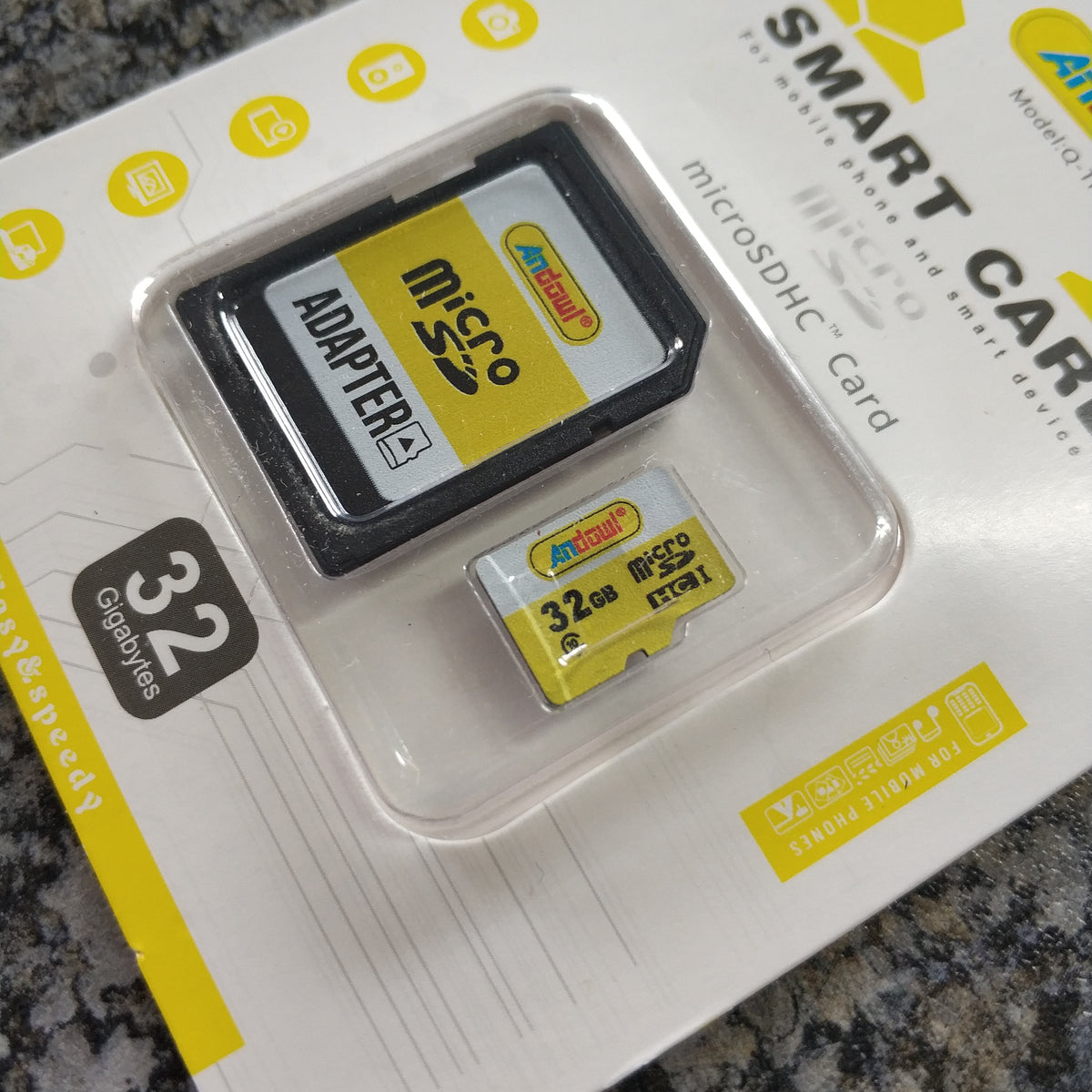Andowl 32GB Class 10 Micro SD Card – Electromann SA