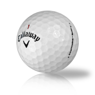Callaway Chrome used golf balls