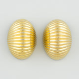 Gold earrings