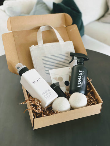 Homage Essentials Non-toxic Cleaning Subscription Box