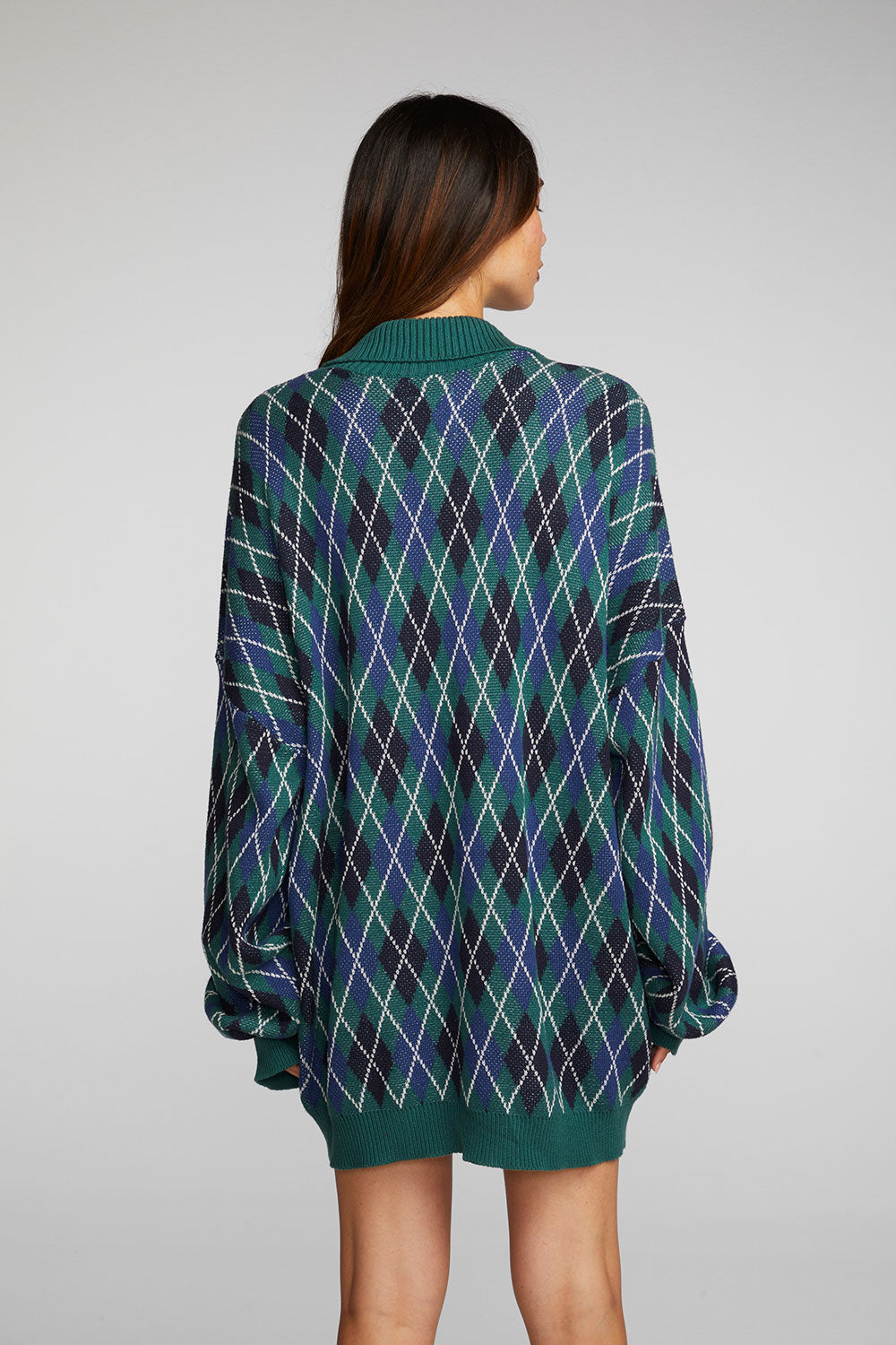 Argyle Knit Sweater