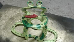 horseshoe frog carvers olde iron