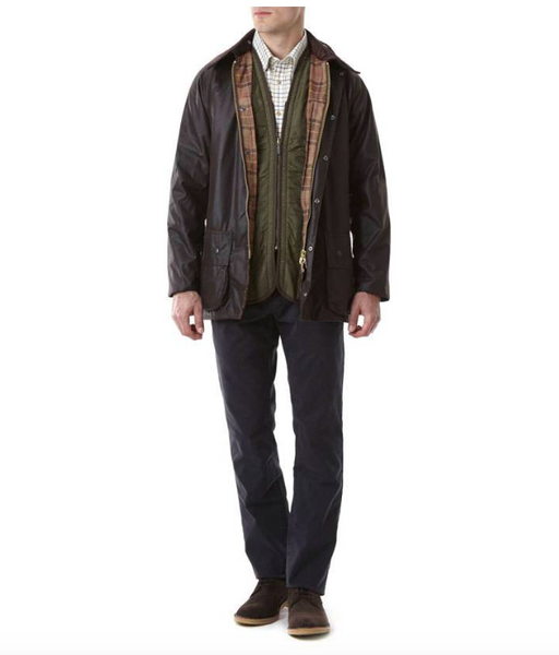 barbour beaufort rustic