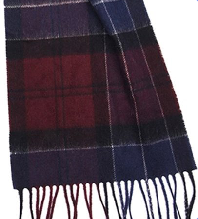 barbour holden tartan scarf