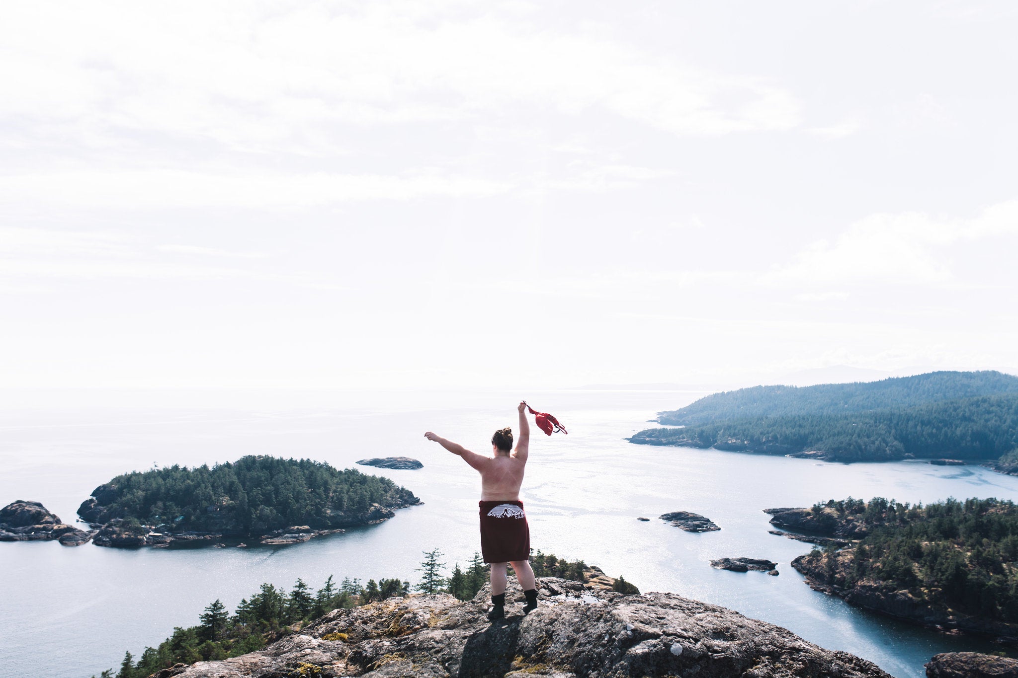 Photo: Julia at mountaintop