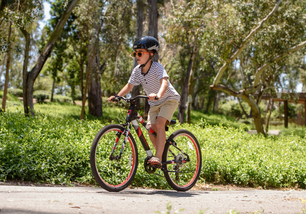 how high should a child's bike seat be