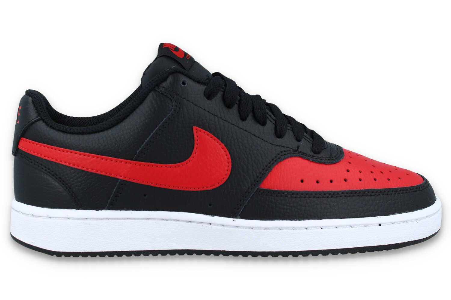 nike court vision low red and black