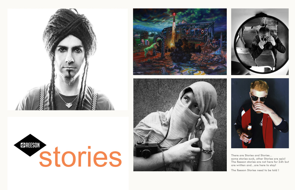 reeson interviews creatives and artists with read the stories
