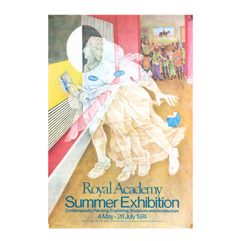 Royal Academy Summer Exhibition poster, 1974