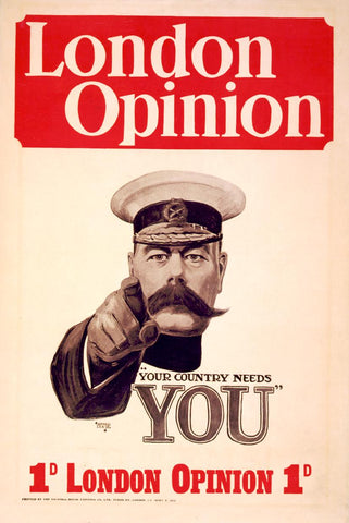 Alfred Leete, Your Country Needs YOU!, 1914