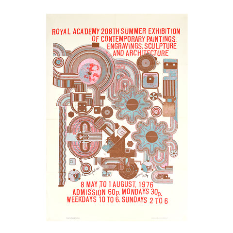 Royal Academy Summer Exhibition poster, 1976