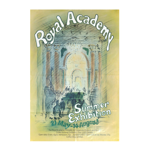 Royal Academy Summer Exhibition poster, 1977