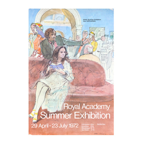 Royal Academy Summer Exhibition poster, 1972