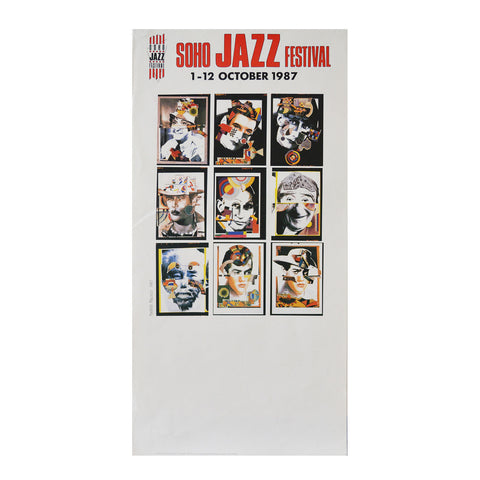 Original Paolozzi Soho Jazz Festival Poster, 1997