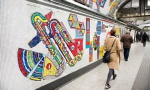 Tottenham Court Road Tube station, Paolozzi mosaics
