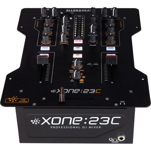 Allen & Heath XONE:23C - DJ Mixer + Internal Soundcard – KELLARDS