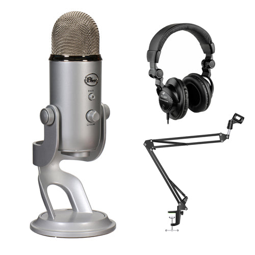 Blue Yeti Studio Usb Microphone Professional Recording System With Hpc Kellards