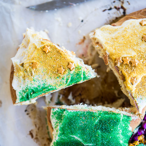 King Cake Slice | Texas Hill Country Olive Co.