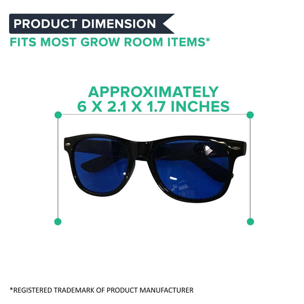 Horticulture Indoor Hydroponics Grow Room Greenhouse Light Glasses Goggles Anti Uv Reflection Glare Optical Protection