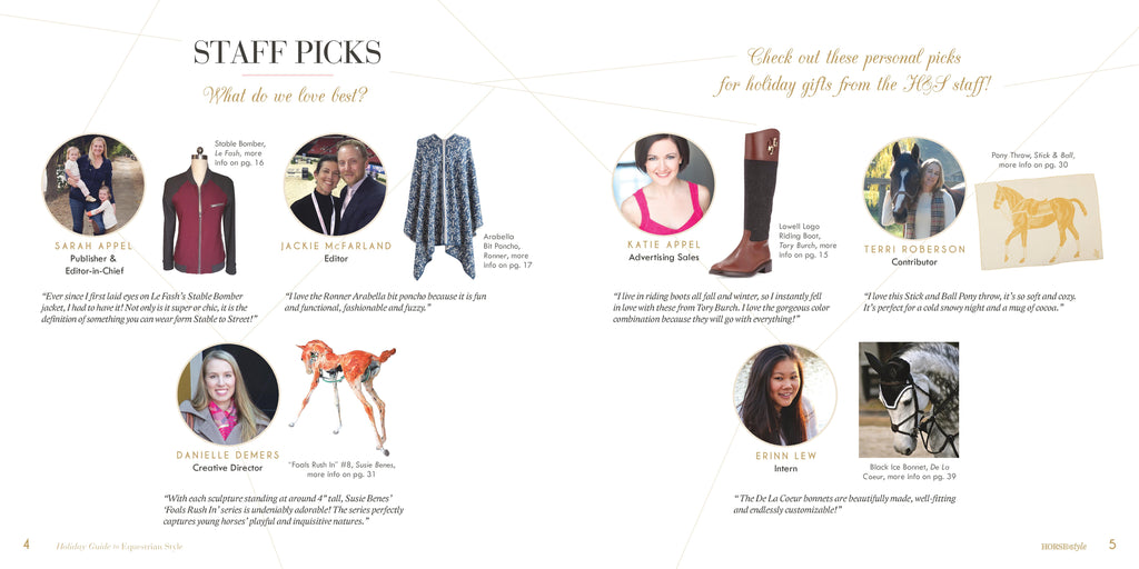 Horse and styl mag 2015 gift guide