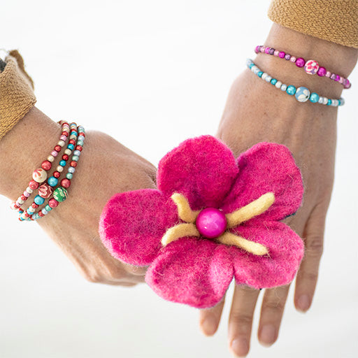 Flower Bracelets