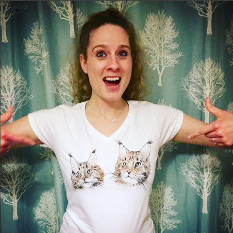 competition winner cats t shirt