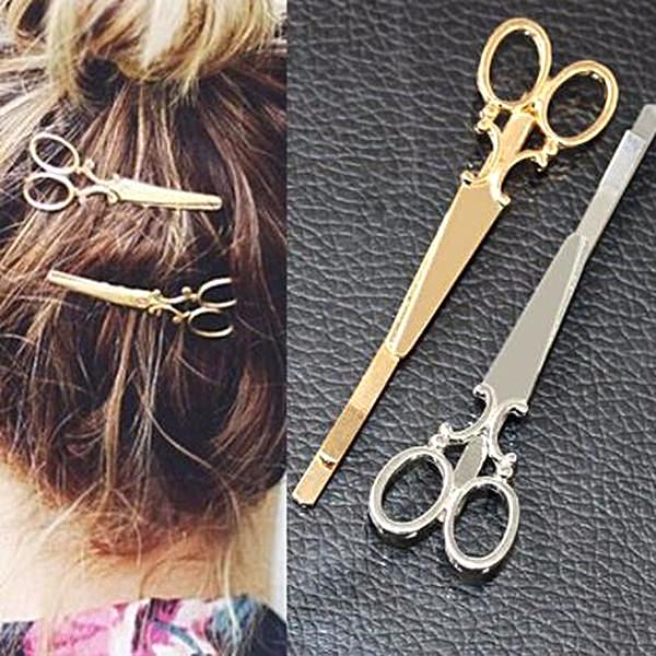 metal hair slides