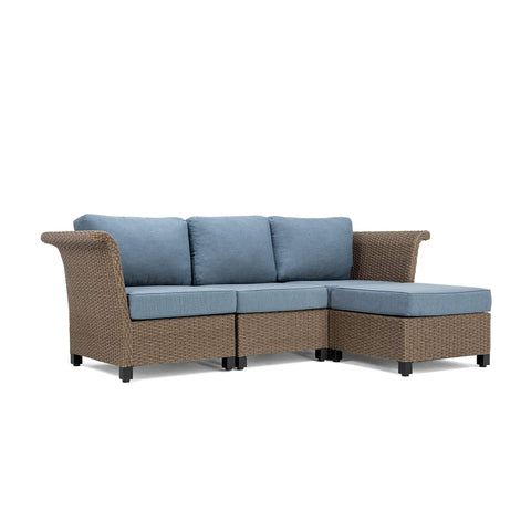 Nolin 3pc Sectional Plus 1 Ottoman (1 Armed Corner Left, 1 Armless Center, 1 Armed Corner Right, 1 Ottoman)