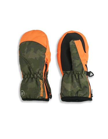 BOY'S 4-16 SKI GLOVE W/ FRONT ZIPPER