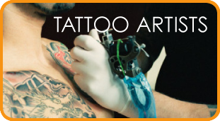 Tatto artist gloves