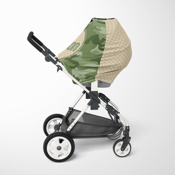 camo car seat and stroller