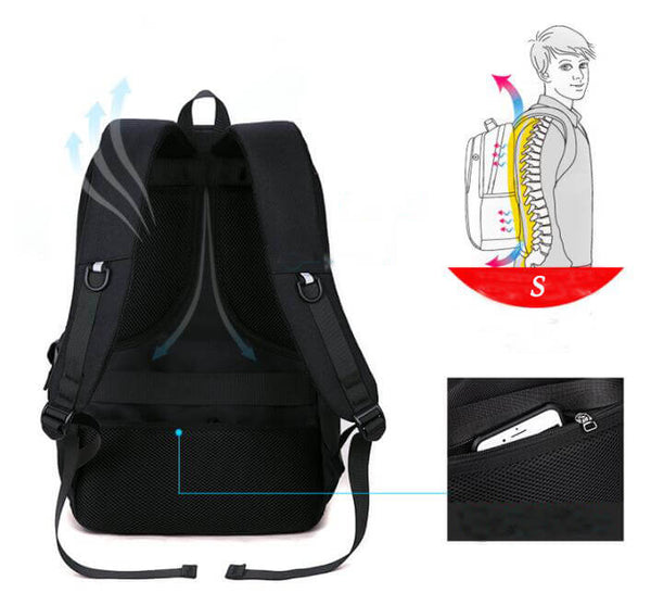 anime luminous backpack