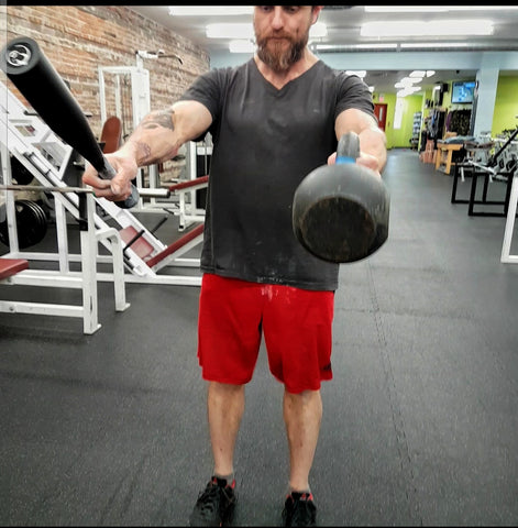 Steel Club and Kettlebell Swing 