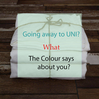 Going Away to Uni? What Does The Colour of Sheets Say About You?