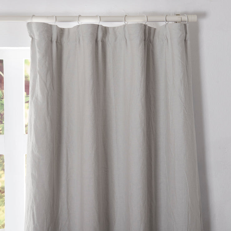 Basic Linen Curtain with Blackout Lining