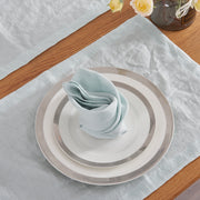 Linen Napkins Set in Icy Blue - toiflkerschbaum