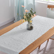 Linen Table Runner Blue - toiflkerschbaum 