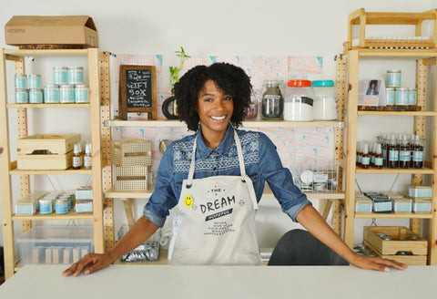 black woman owned small business natural hair