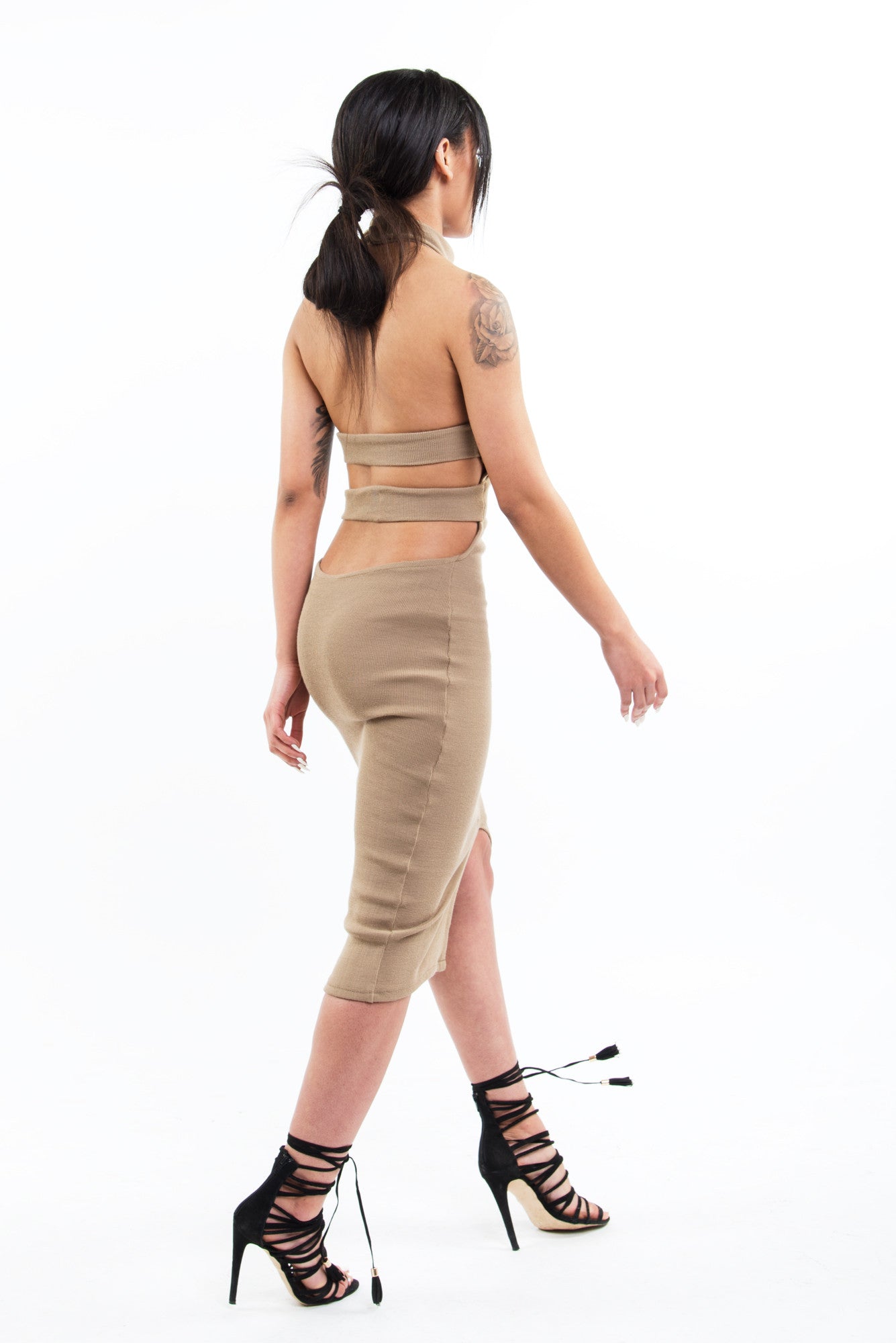 KARGO Bodycon Midi in Beige