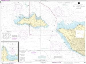 US NOAA Chart 18727 San Miguel Passage;Cuyler Harbor
