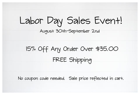 labor day sales event white shiplap background