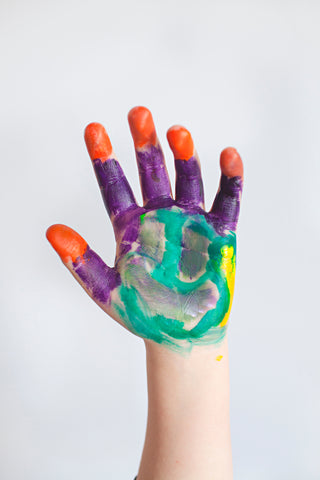 Erbaviva Homemade Non-toxic Finger Paints 
