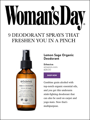 Woman's Day – Deodorant Spray