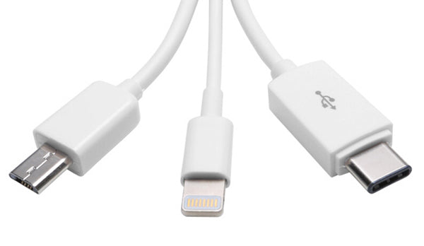 micro usb/type c/lightning cable