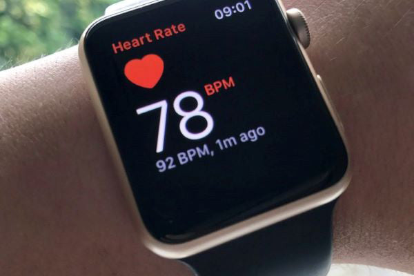 check your heart rate with Apple Watch