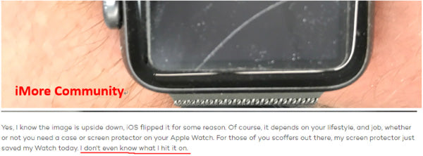 Apple Watch scratches easily iMore community